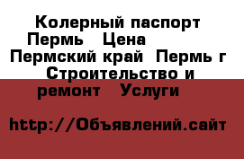 Колерный паспорт Пермь › Цена ­ 1 000 - Пермский край, Пермь г. Строительство и ремонт » Услуги   